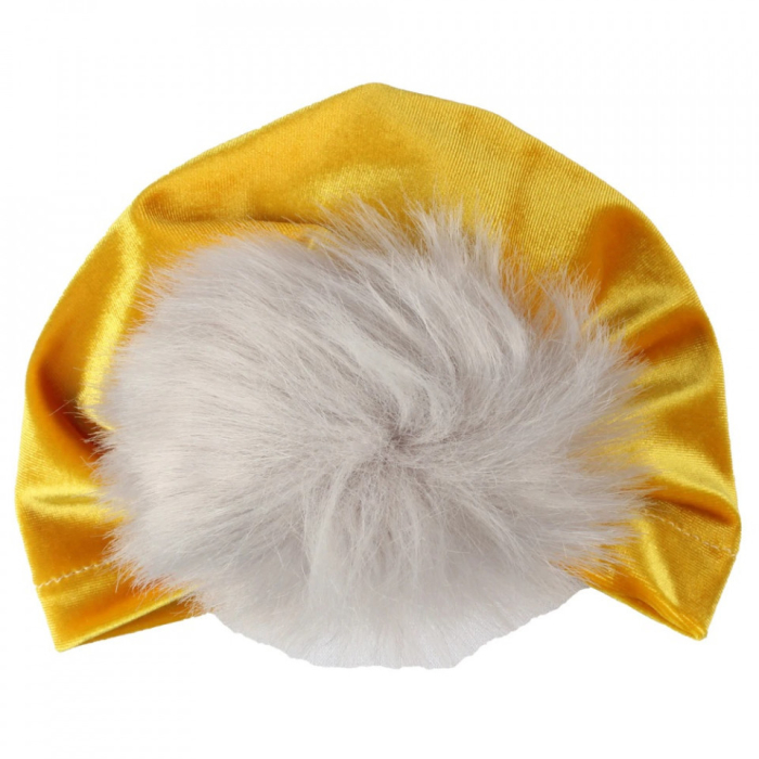 Turban bebelusi din catifea Drool (Culoare: Negru) [4]