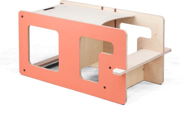 Turn de invatare multifunctional Kule Flip, Roz, MamaToyz [7]