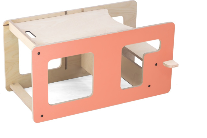 Turn de invatare multifunctional Kule Flip, Roz, MamaToyz [4]
