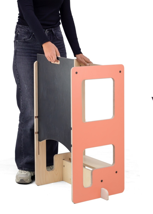 Turn de invatare multifunctional Kule Flip, Roz, MamaToyz [3]