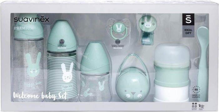 Welcome baby set, verde, Hygge Suavinex [12]