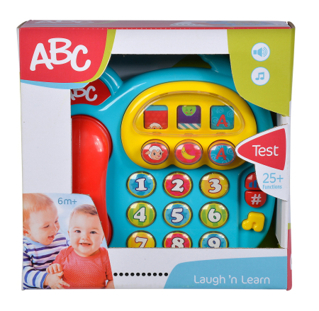 Jucarii - ABC TELEFON BEBE ALBASTRU