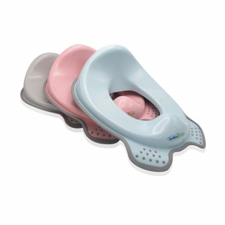 Olițe și reductoare - Adaptor colac WC copii BabyJem (Culoare: Bleu/Galben)