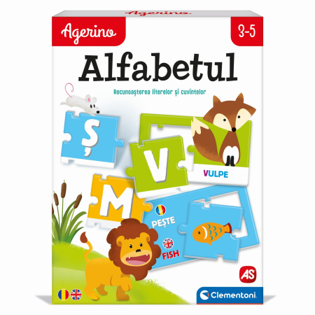 Jocuri și cărți de joc - AGERINO ALFABETUL EDUCATIV