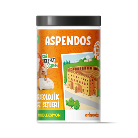 Jucarii - Arkerobox - Mini set arheologic educational si puzzle 3D, Aspendos