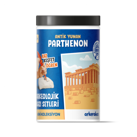 Jucarii - Arkerobox - Mini set arheologic educational si puzzle 3D, Grecia antica, Parthenon