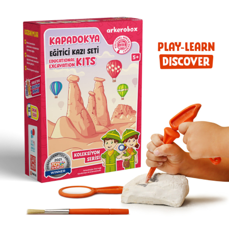 Jucarii - Arkerobox - Set arheologic educational si puzzle 3D, Cappadocia