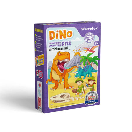 Puzzle - Arkerobox - Set arheologic educational si puzzle 3D, Dino