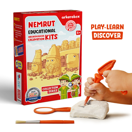 Jucarii - Arkerobox - Set arheologic educational si puzzle 3D, Nemrut