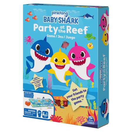 Jocuri și cărți de joc - BABY SHARK JOC PETRECERE LA RECIF