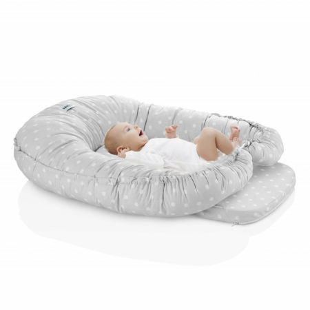 Camera bebelușului - BabyNest/ Saltea reductor 5 in 1 BabyJem Cushion (Culoare: Albastru)