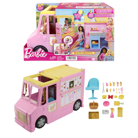 Papusi si accesorii - BARBIE CAMIONUL PENTRU LIMONADA
