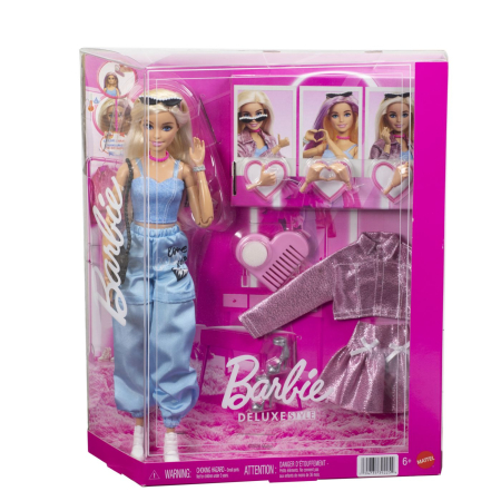 Papusi si accesorii - BARBIE DELUXE STYLE PAPUSA BARBIE BLONDA