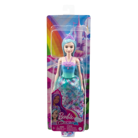 Papusi si accesorii - BARBIE DREAMTOPIA PAPUSA PRINTESA CU PAR ALBASTRU