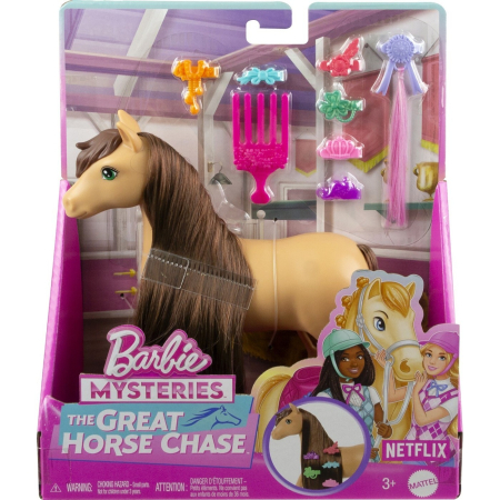 Papusi si accesorii - BARBIE MYSTERIES MINUNATUL CALUT PEPPER