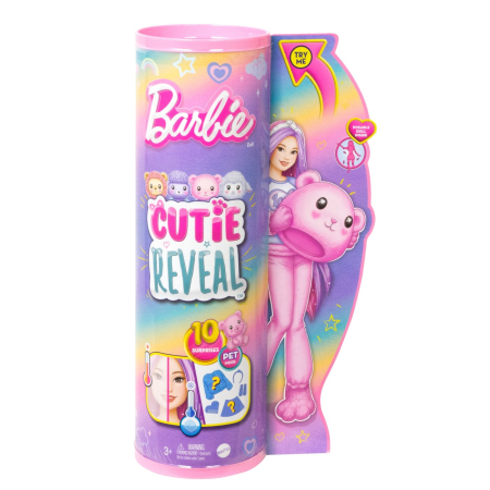 Papusi si accesorii - BARBIE PAPUSA BARBIE CUTIE REVEAL URSULET