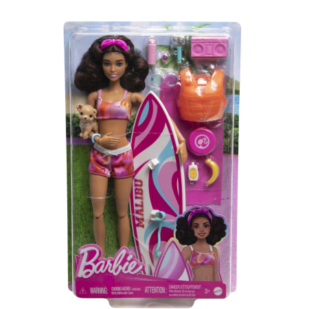 Papusi si accesorii - BARBIE PAPUSA BARBIE LA SURF