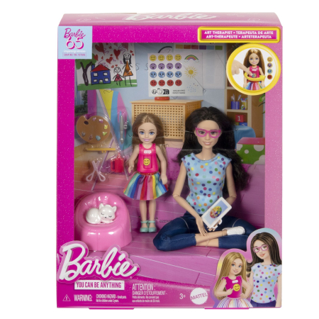 Papusi si accesorii - BARBIE PAPUSA BARBIE YOU CAN BE TERAPEUT IN ARTA
