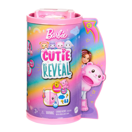 Papusi si accesorii - BARBIE PAPUSA CHELSEA CUTIE REVEAL URSULET