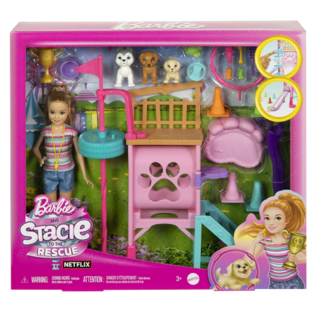 Papusi si accesorii - BARBIE SI STACIE PAPUSA STACIE DRESOARE DE CATEI