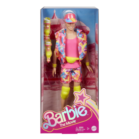 Papusi si accesorii - BARBIE THE MOVIE PAPUSA KEN CU PATINE CU ROTILE