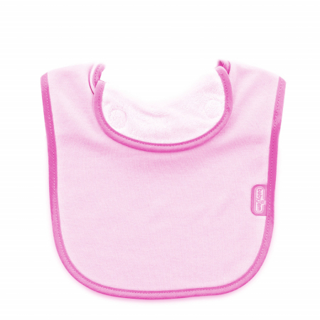 Accesorii hrănire bebeluși - Baveta captusita din bumbac BabyJem (Culoare: Bej)