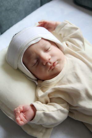 Alte accesorii copii - Bentita 2 in 1 pentru urechi BabyJem, Mint