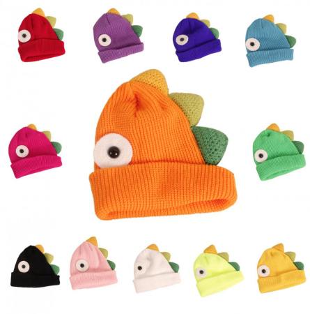 Accesorii Copii - Caciulita Dino Drool (Culoare: Mov)