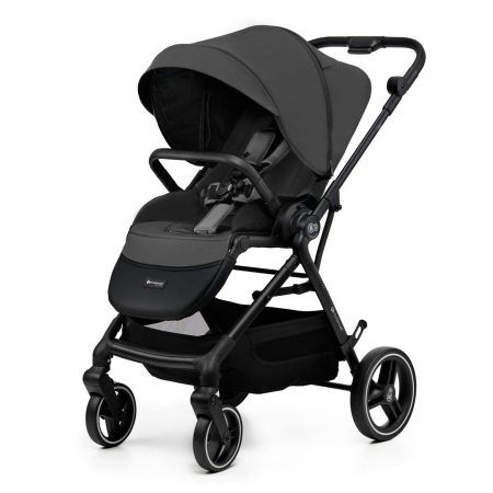 Carucioare - CARUCIOR KINDERKRAFT YOXI 2IN1, MOONLIGHT GREY
