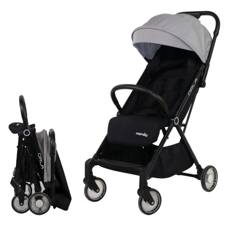 Carucioare - CARUCIOR SPORT NANIA, ORLA, GREY/BLACK