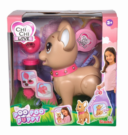 Animale si seturi cu animale - CATELUSUL POO POO