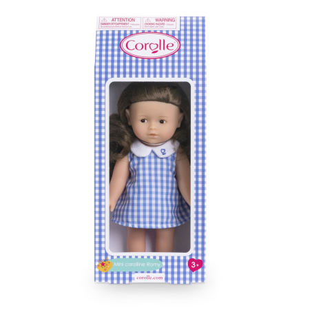 Jucarii - COROLLE LTC PAPUSA MINI COROLLINE ROMY ROCHITA ALBASTRA 20CM