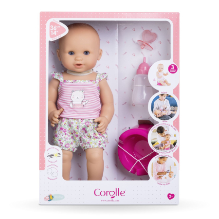 Jucarii - COROLLE MGP BEBELUSUL EMMA CU ACCESORII 36CM