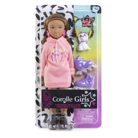 Jucarii - COROLLE SET MUZICA SI MODA PAPUSA MELODY 28CM