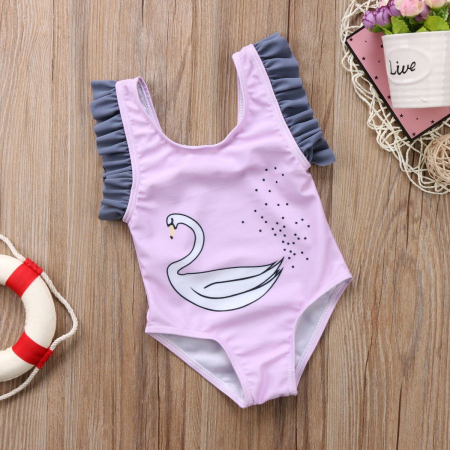 Costume de baie copii - Costum de baie lebada Drool