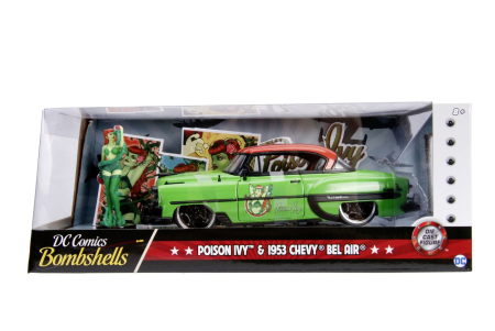 Jucarii - DC COMICS BOMBSHELLS 1953 CHEVY BEL AIR POISON IVY SCARA 1 LA 24