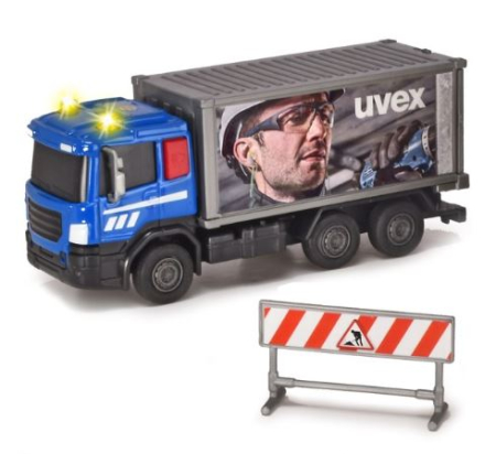 Jucarii - DICKIE ECHIPA DE UTILAJE CONTAINER 17CM