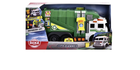 Jucarii - DICKIE TOYS MASINA DE GUNOI CU LUMINI SI SUNETE 39CM