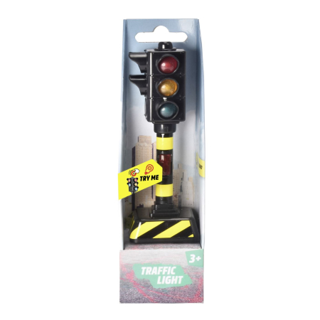 Jucarii - DICKIE TOYS SEMAFOR TRAFIC 12CM