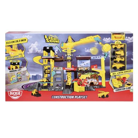 Jucarii - DICKIE TOYS SET DE CONSTRUCTII CU LUMINI SI SUNETE