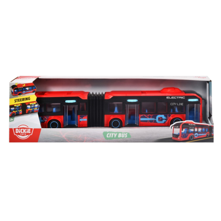 Jucarii - DICKIE VOLVO AUTOBUZ CITY BUS 40CM