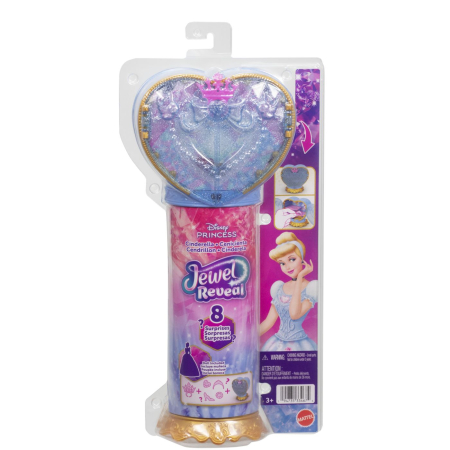 Papusi si accesorii - DISNEY PRINCESS JEWEL REVEAL PAPUSA CENUSAREASA