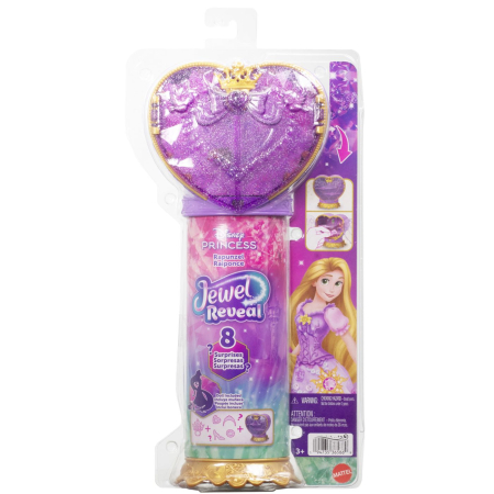 Papusi si accesorii - DISNEY PRINCESS JEWEL REVEAL PAPUSA RAPUNZEL