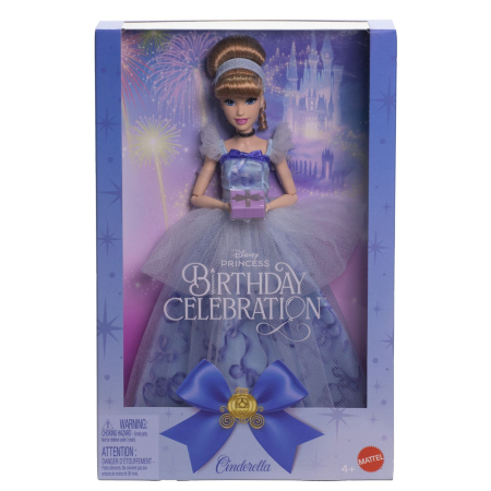 Papusi si accesorii - DISNEY PRINCESS PAPUSA CENUSAREASA 30CM ZI DE NASTERE