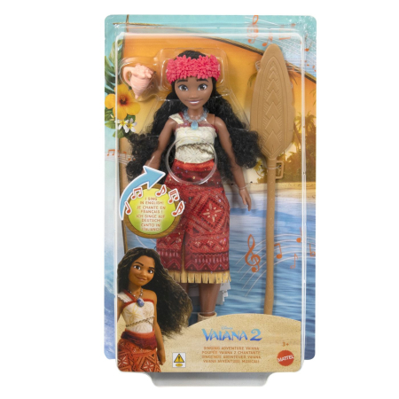 Papusi si accesorii - DISNEY PRINCESS PAPUSA VAIANA 2 CANTAREATA