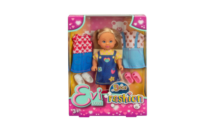 Jucarii - EVI LOVE FASHION SET PAPUSA EVI SI ACCESORII