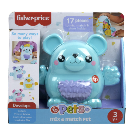 Jucarii pentru bebelusi - FISHER PRICE ANIMALUT MIX u0026 MATCH
