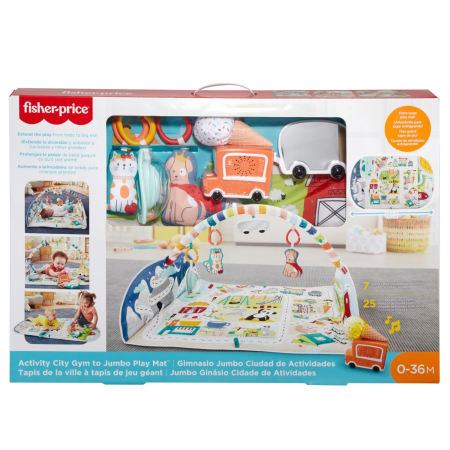 Jucarii pentru bebelusi - FISHER PRICE COVOR ACTIVITATI IN ORAS