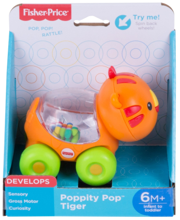 Masinute, Motociclete, Elicoptere, Avioane - FISHER PRICE JUCARIE APASA SI MERGI TIGRU