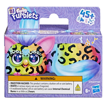 Figurine cu eroi si personaje - FURBY DJ FURBLETS JUCARIE INTERACTIVA CURCUBEU